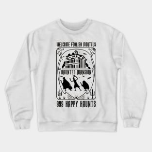 Vintage The Haunted Housem,Vintage Halloween,Halloween Movie,Scary Movie Crewneck Sweatshirt